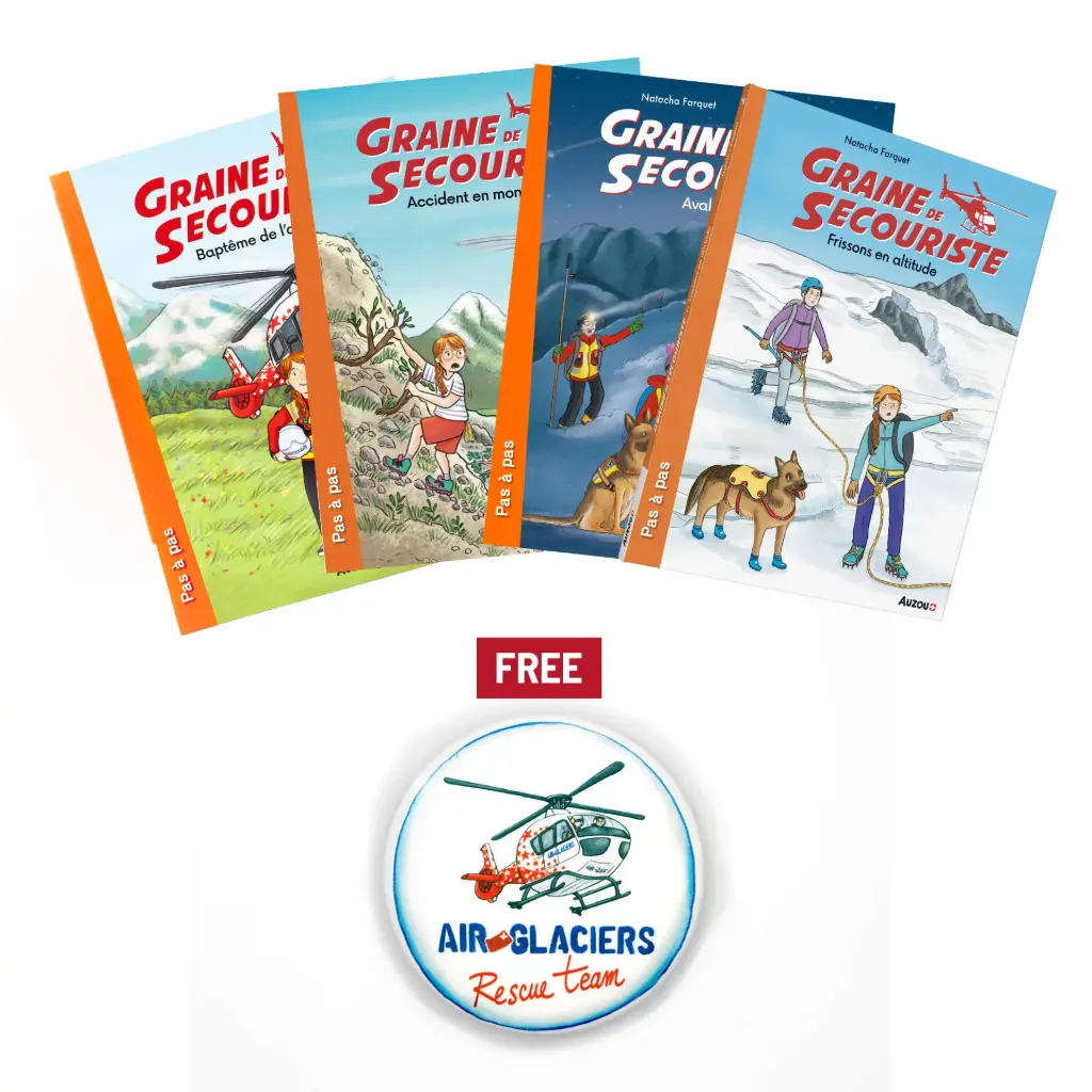Graine de secouriste - Pack 1 + 2 + 3 + 4 (badge offert)